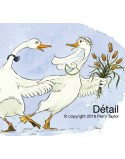 Dancing Duck greeting cards