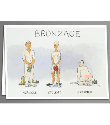 Bronzage greeting cards