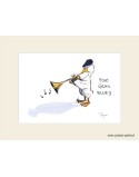 Foie Gras Blues-Duck trumpet