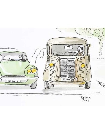 Feu Rouge - cartes de voeux