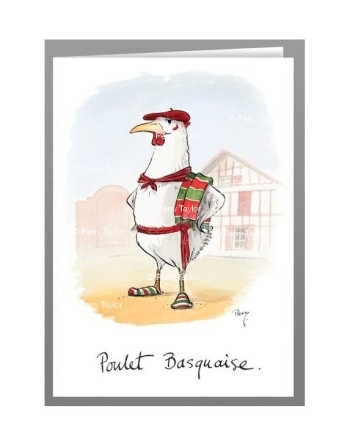 Poulet Basquaise - greeting cards