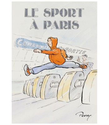 Le sport à Paris. Course de haies.