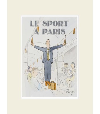 Paris sports. The rings. Mounted