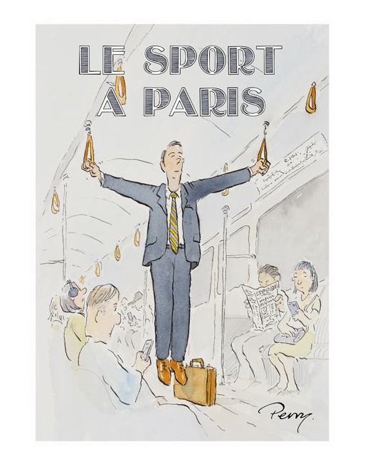 Le sport à Paris. Anneaux.
