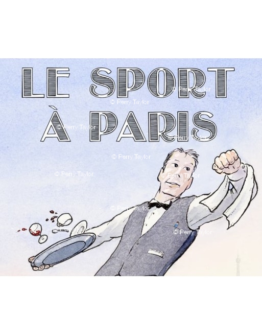 Le sport à Paris. Discus thrower.