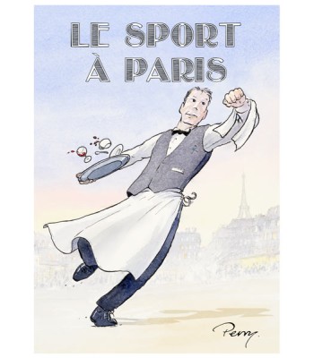 Le sport à Paris, lanceur de disque