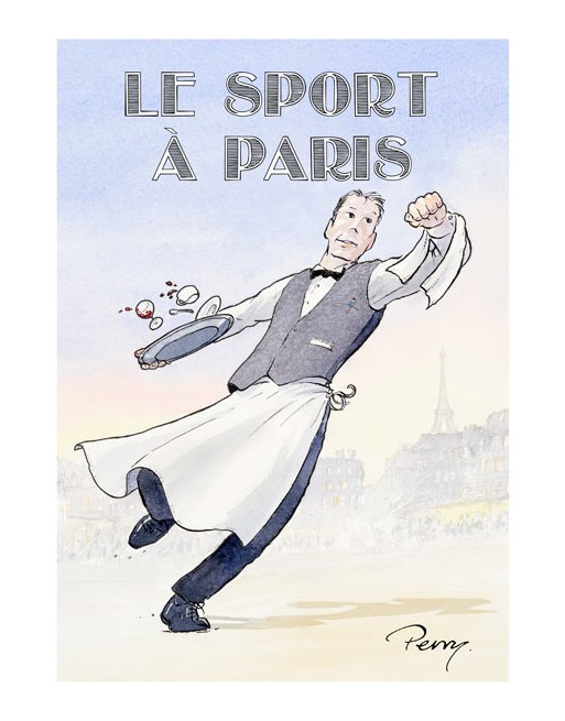 Le sport à Paris, lanceur de disque