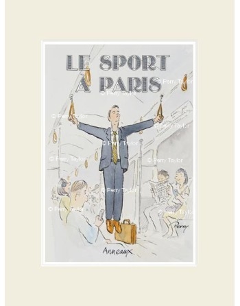 Paris sports. The rings. Mounted.