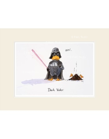Duck Vader. With mount.