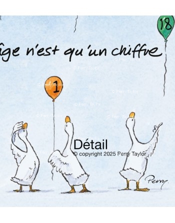 L'âge n'est qu'un chiffre. Un détail.