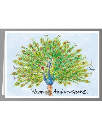 Paon anniversaire.