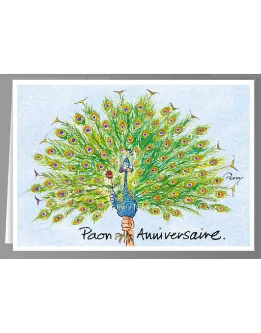 Paon anniversaire.