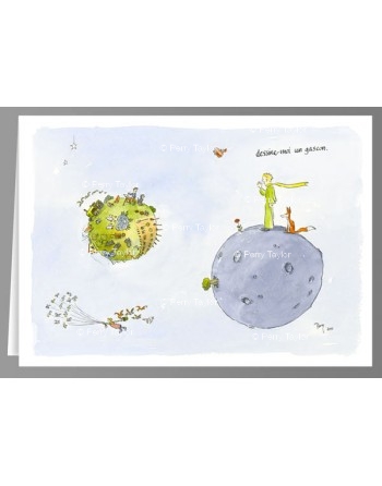 Hommage au Petit Prince.