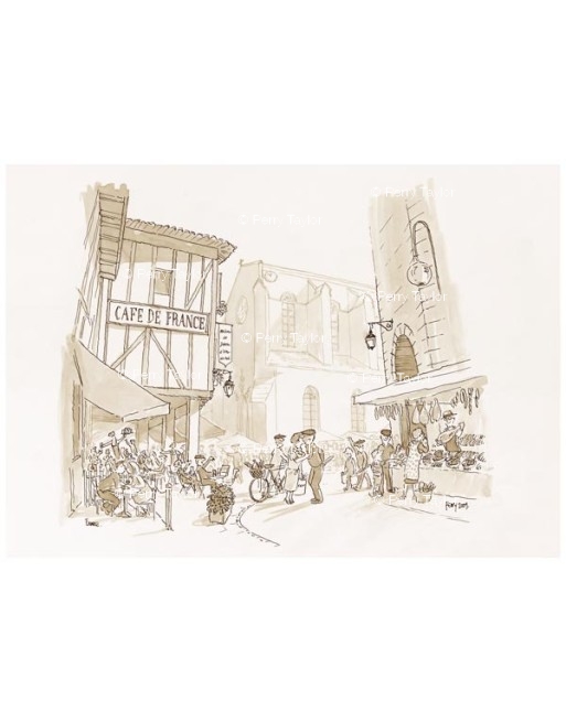 Café de France, Eauze.