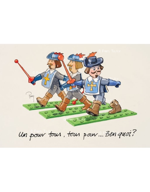 Mousquetaires "Un pour tous..."