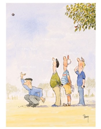 Pétanque, one of life's simple pleasures.