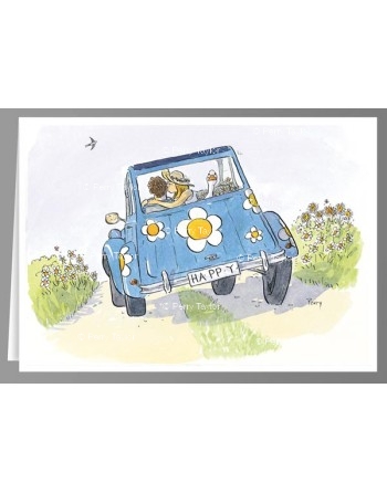 2CV Happy, greeting cards