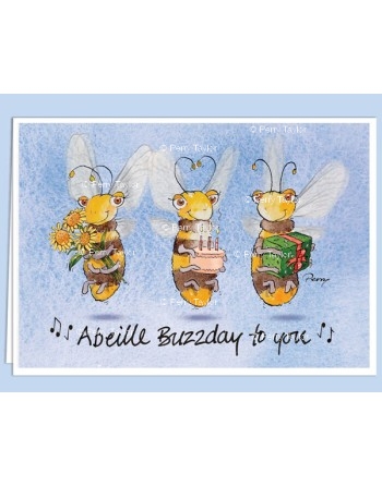 Abeille buzzday, from three bees.