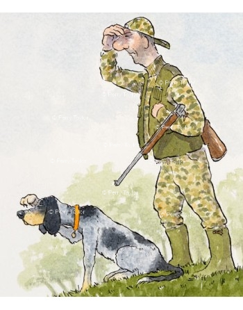 À la chasse au lièvre.
