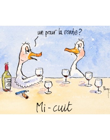 Mi-cuit. Détail.
