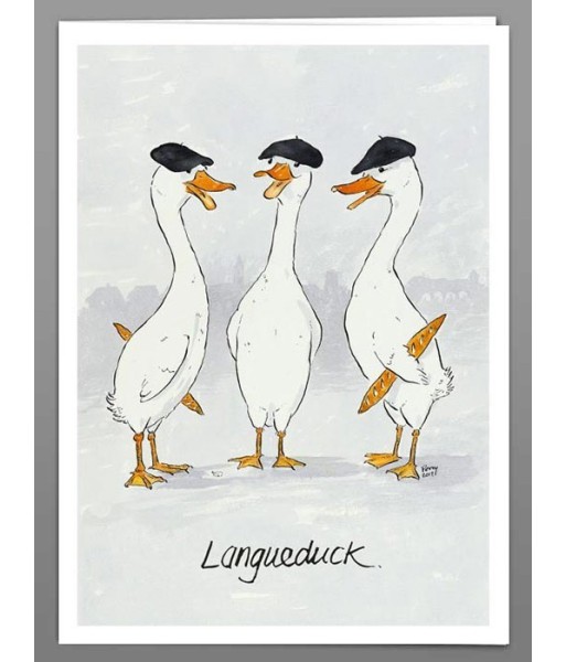 Langueduck x 5 greeting cards