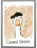Canard Gascon x 5 greeting cards
