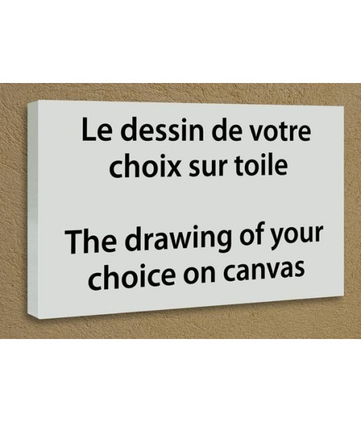 Canvas of your choice