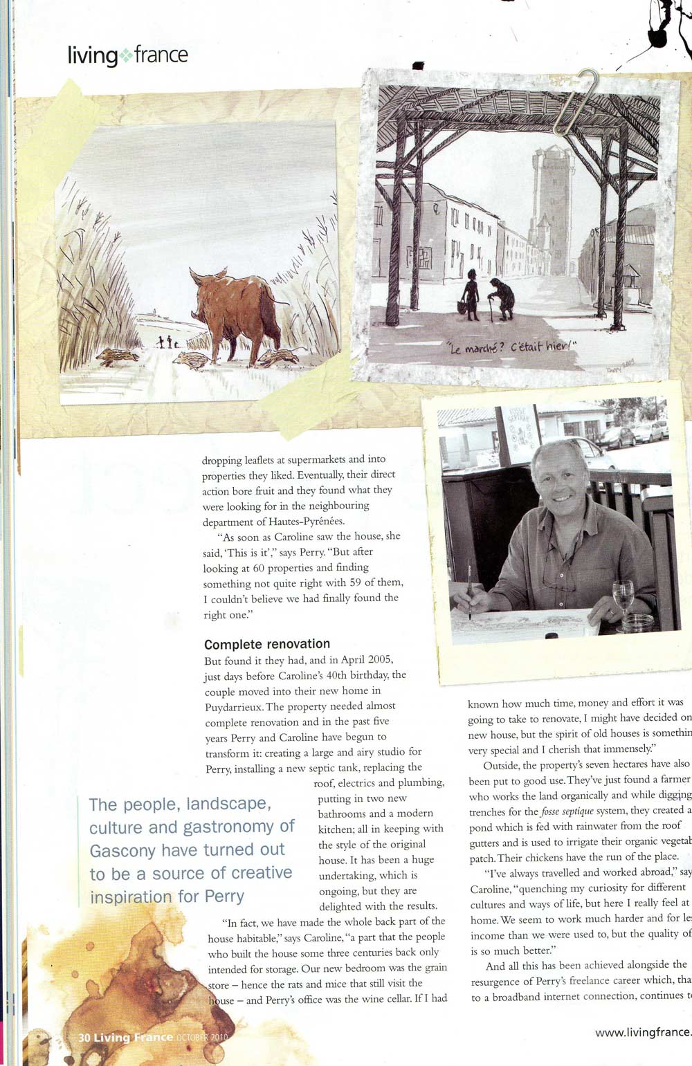 Living France magazine page 2