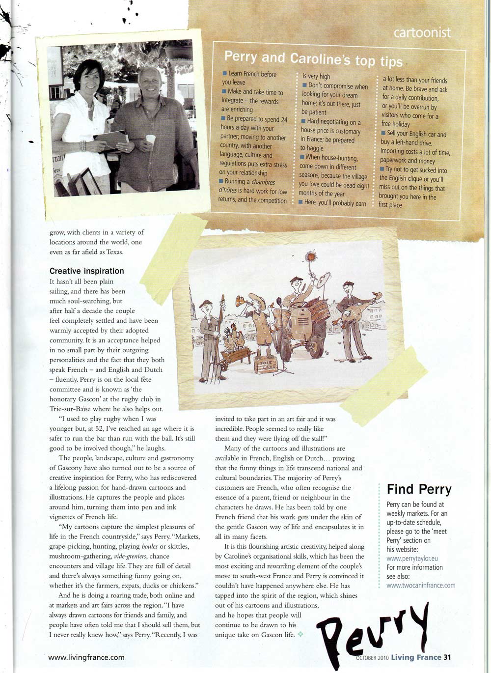 Living France magazine page 3