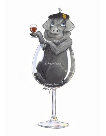 Pigging the wine