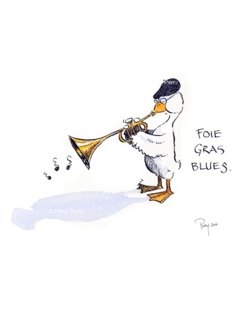 Foie Gras Blues-Duck trumpet