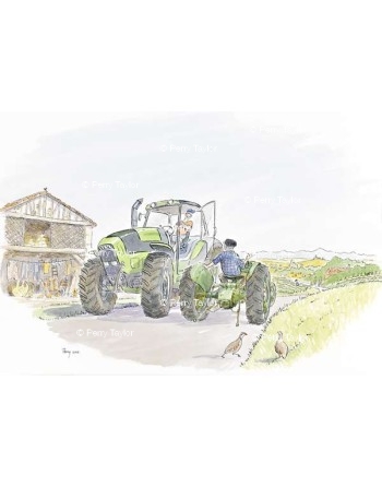 Two Tractors