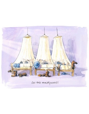 Les trois moustiquaires.