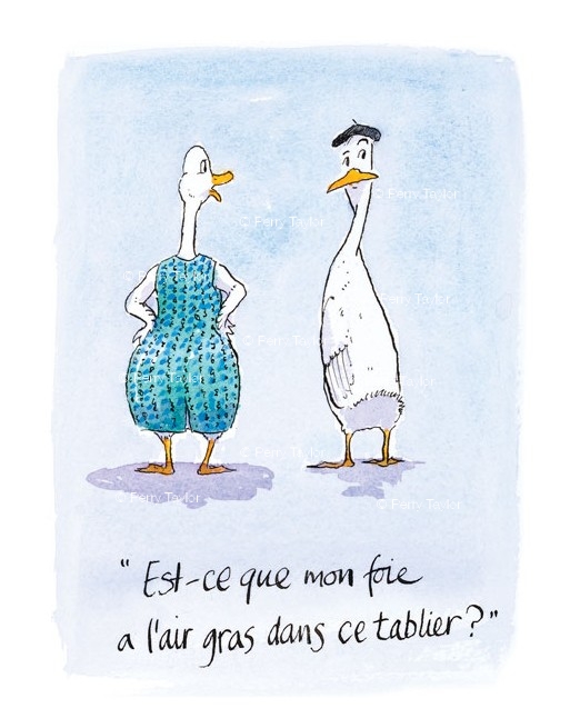 Does my 'foie' look 'gras' in this dress?