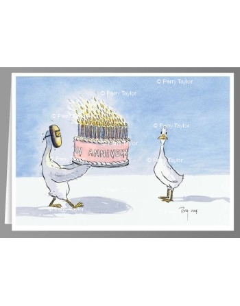 Birthday candles x5 greeting cards