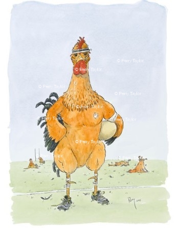 The rugby cockerel