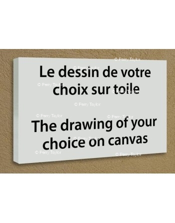 Toile de votre choix