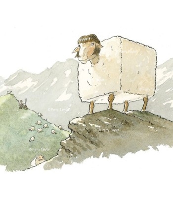 Carre d'agneau en montagnes