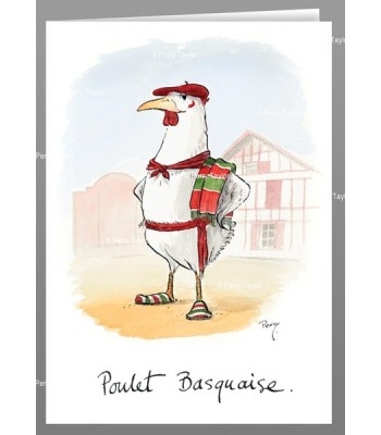 Poulet Basquaise - greeting cards