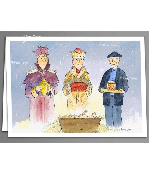 Three Kings x 5 greeting cards