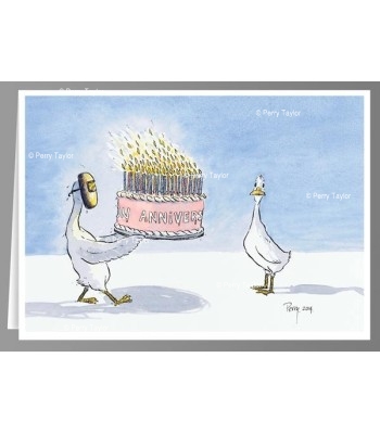 Birthday candles x5 greeting cards