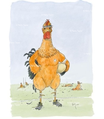 The rugby cockerel
